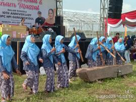 Atraksi Promosi Wisata Grogol Kaloka Dalam Perayaan HUT ke-10 HPI Gunungkidul